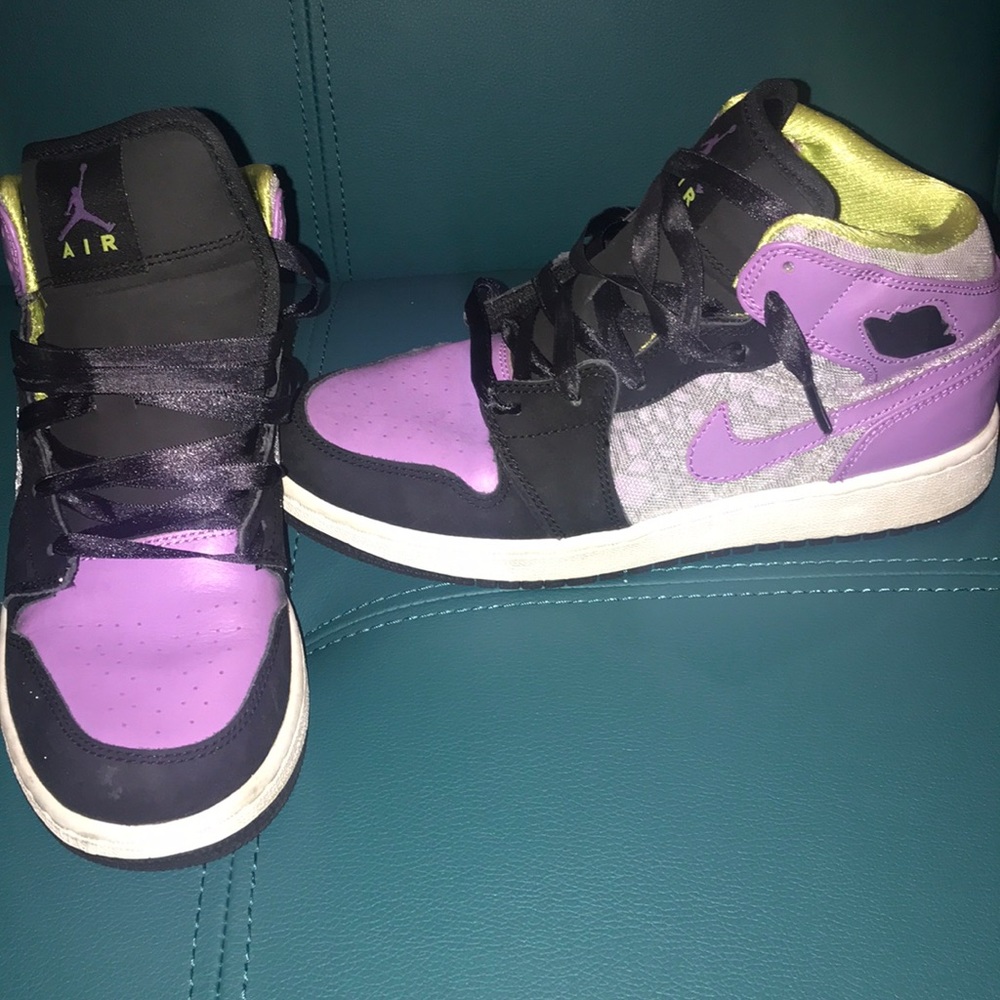 Purple/Black Air Jordan’s